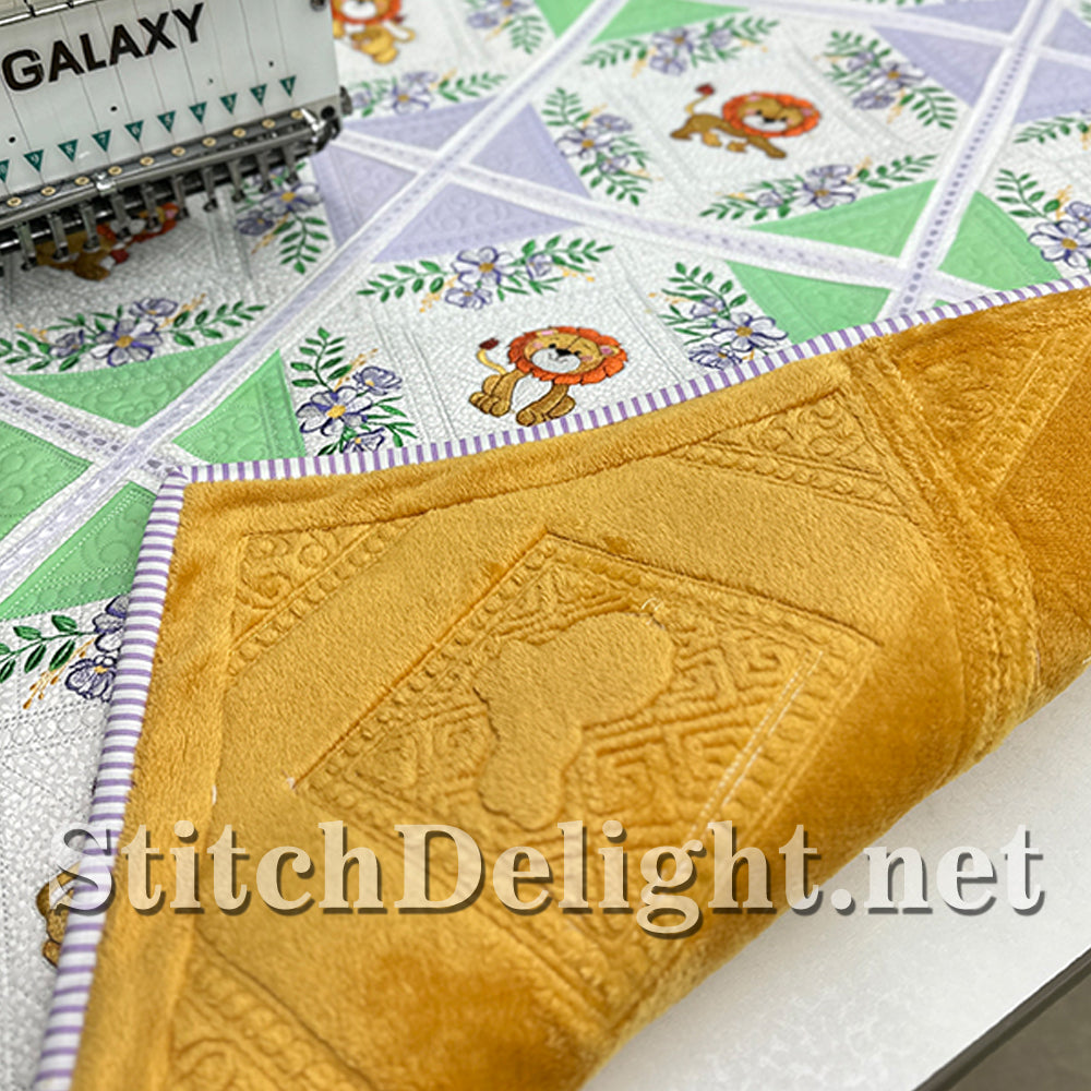 SDS4243 Lilo Lion in Quilting