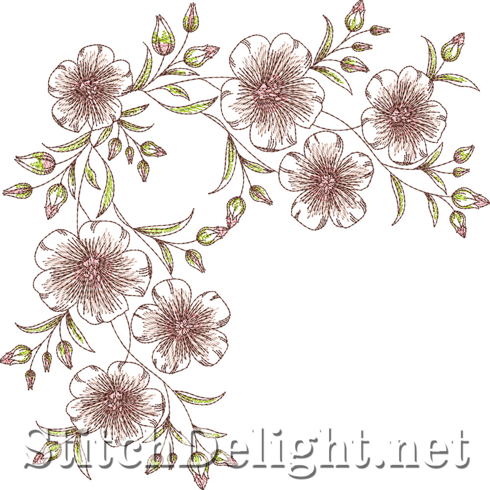 SDS4250 Retro Flowers