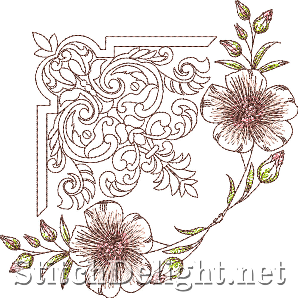 SDS4250 Retro Flowers