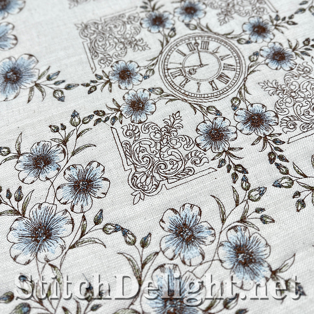 SDS4250 Retro Flowers