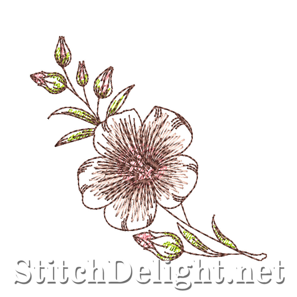 SDS4250 Retro Flowers