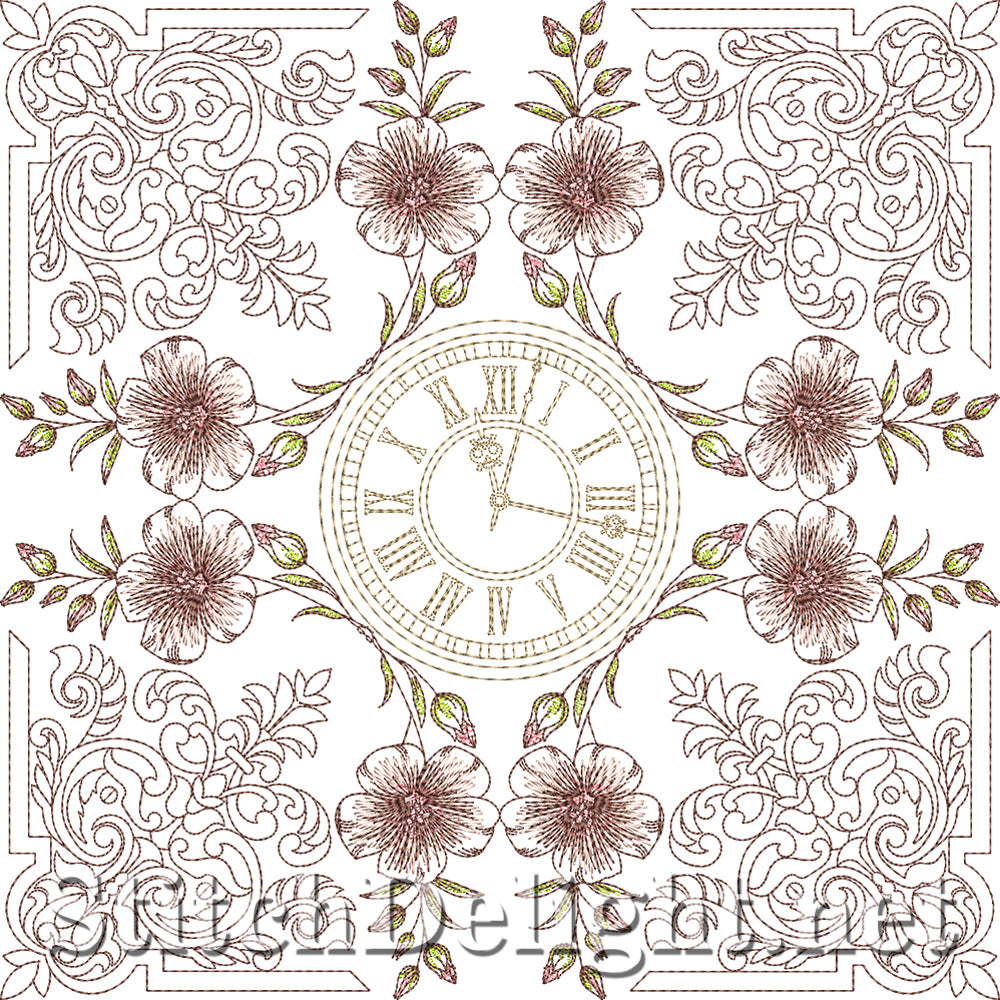 SDS4250 Retro Flowers