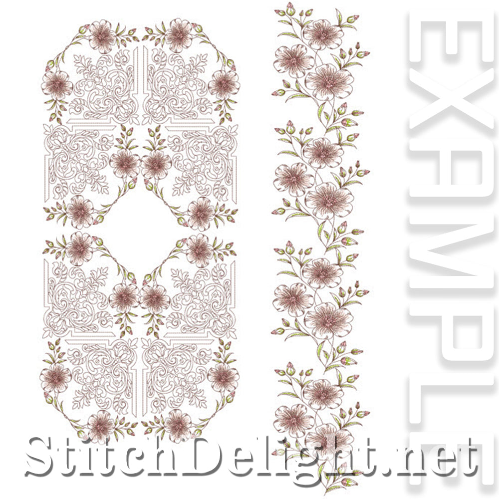 SDS4250 Retro Flowers