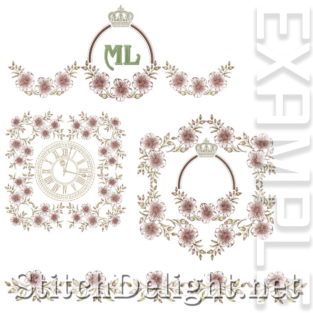 SDS4250 Retro Flowers