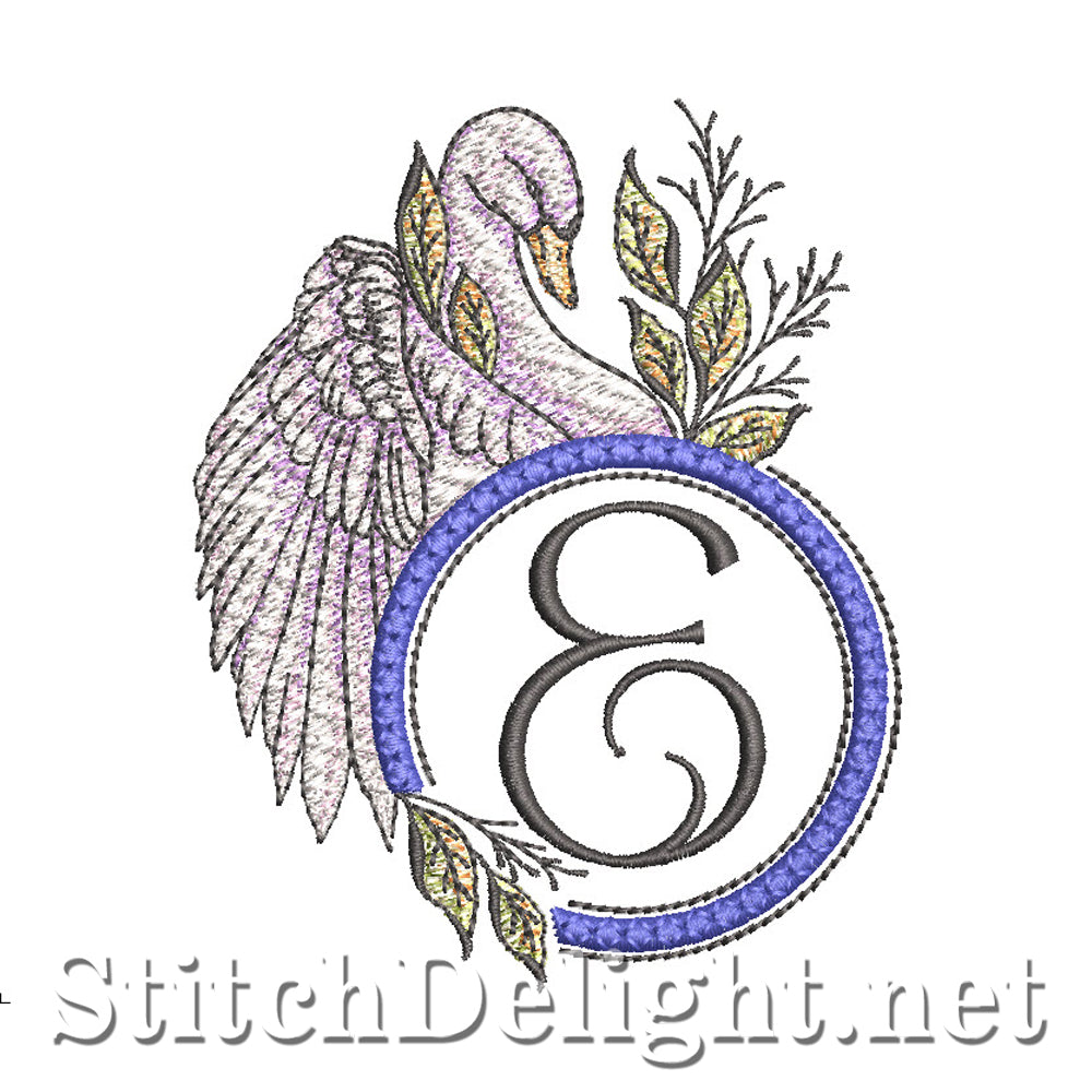 SDS4270 Elegant Swan Font E