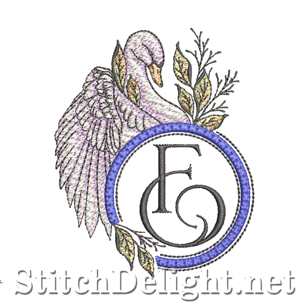SDS4270 Elegant Swan Font F