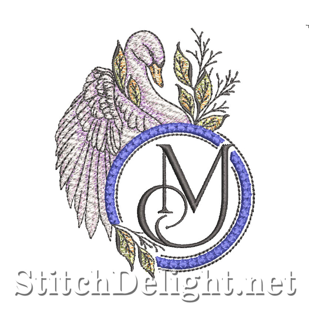 SDS4270 Elegant Swan Font M