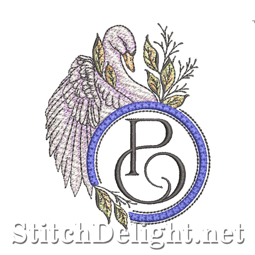 SDS4270 Elegant Swan Font P