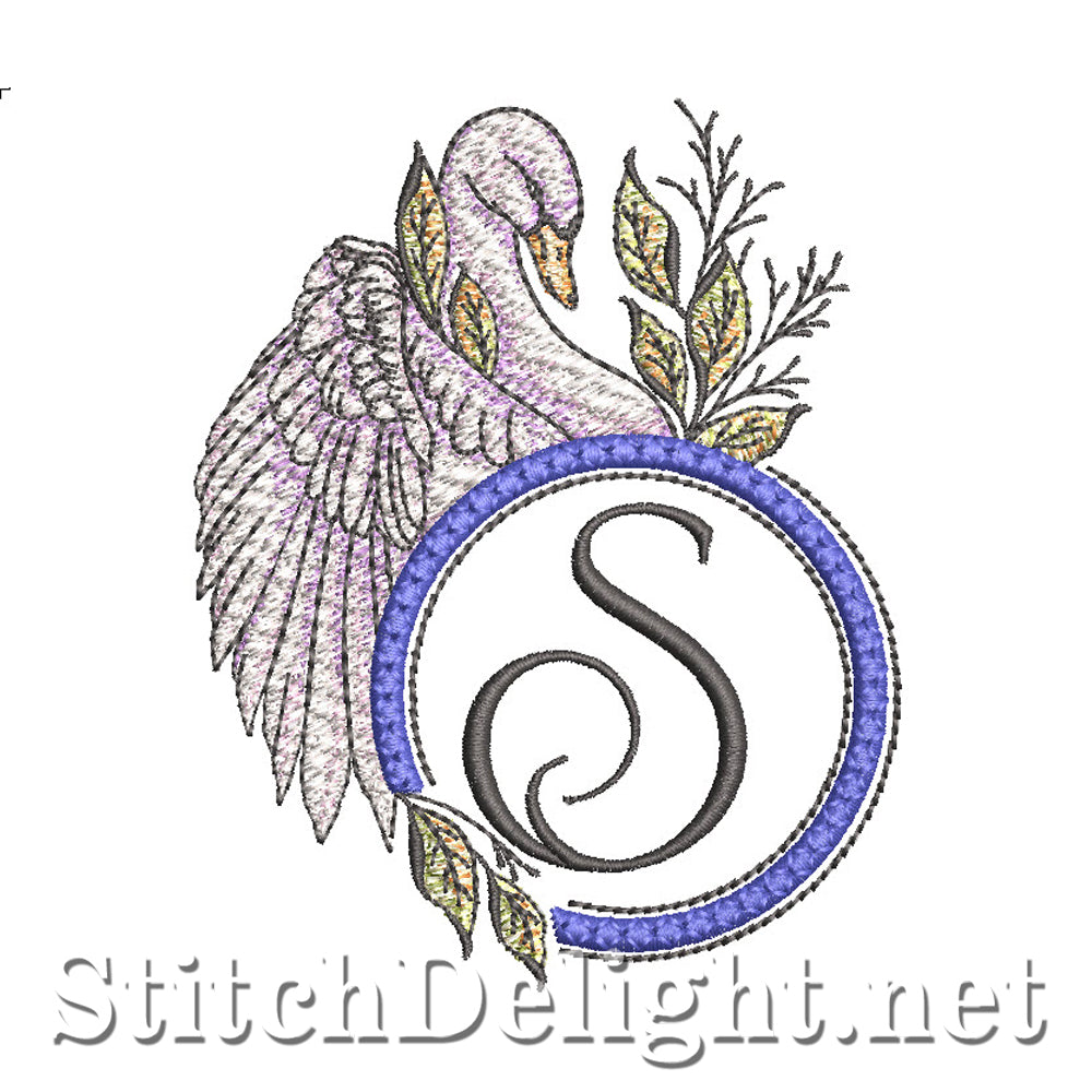 SDS4270 Elegant Swan Font S