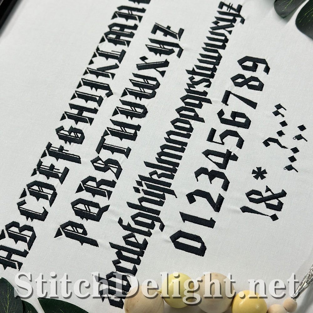 SDS4281 American Text Font