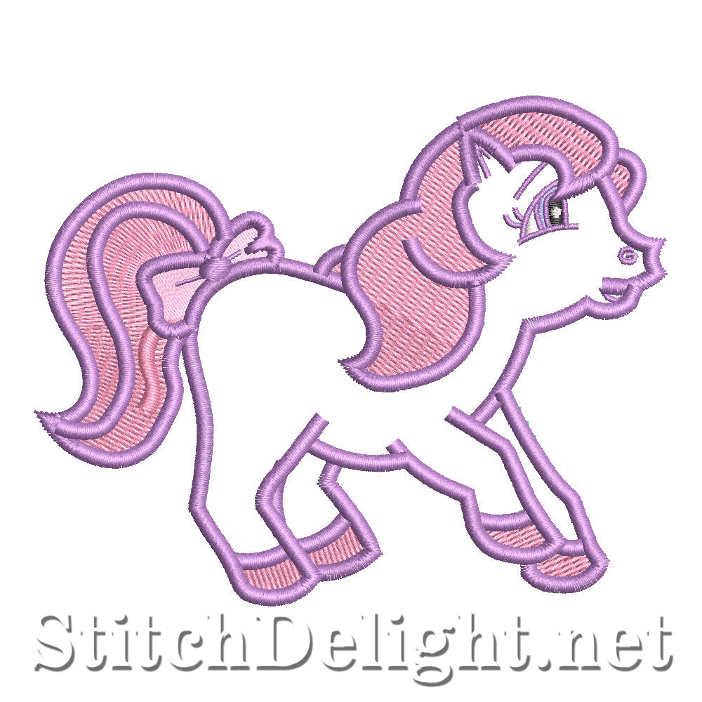 SDS4310 Applique Ponies