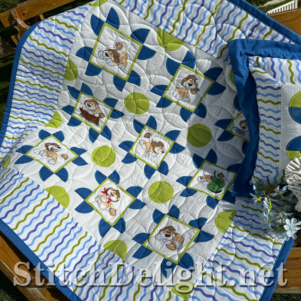SDS4409 Mighty Lion Quilt