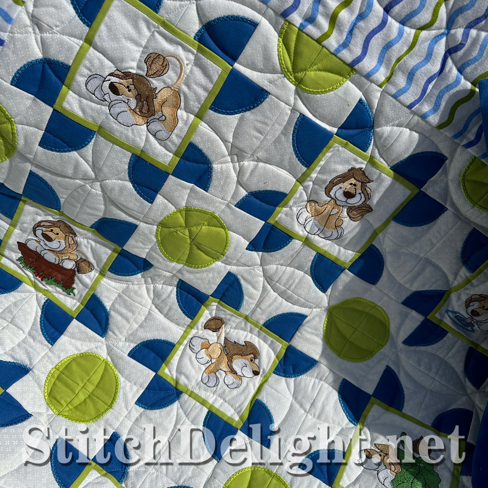 SDS4409 Mighty Lion Quilt