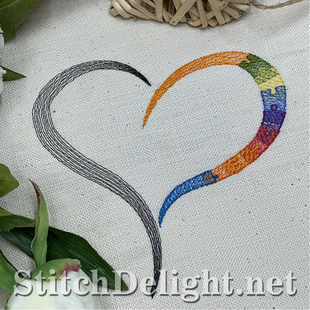 SDS4464 Colorful Heart