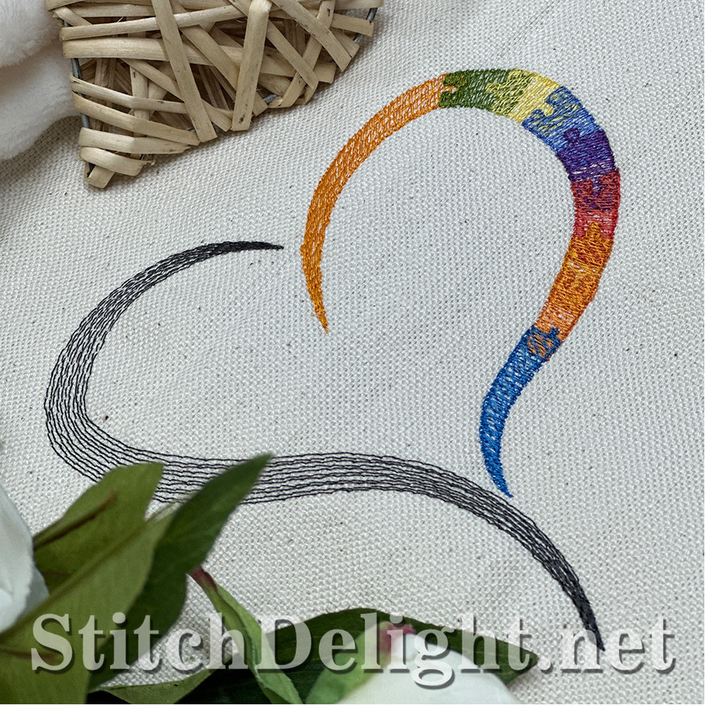 SDS4464 Colorful Heart