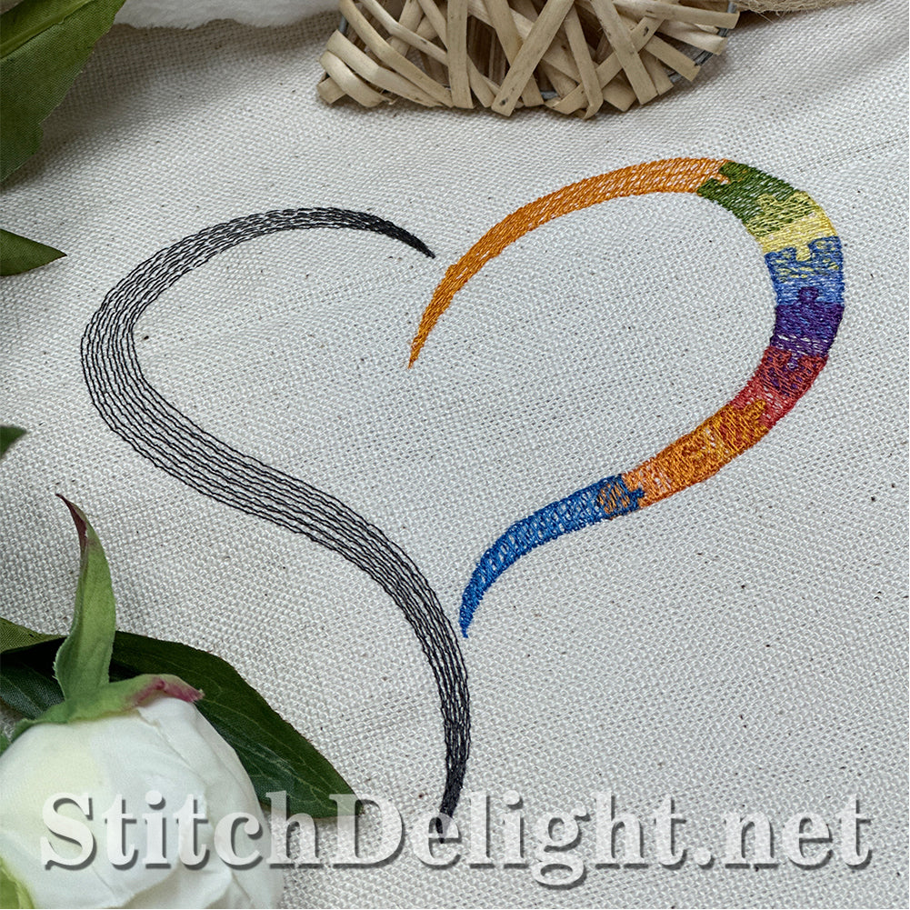 SDS4464 Colorful Heart