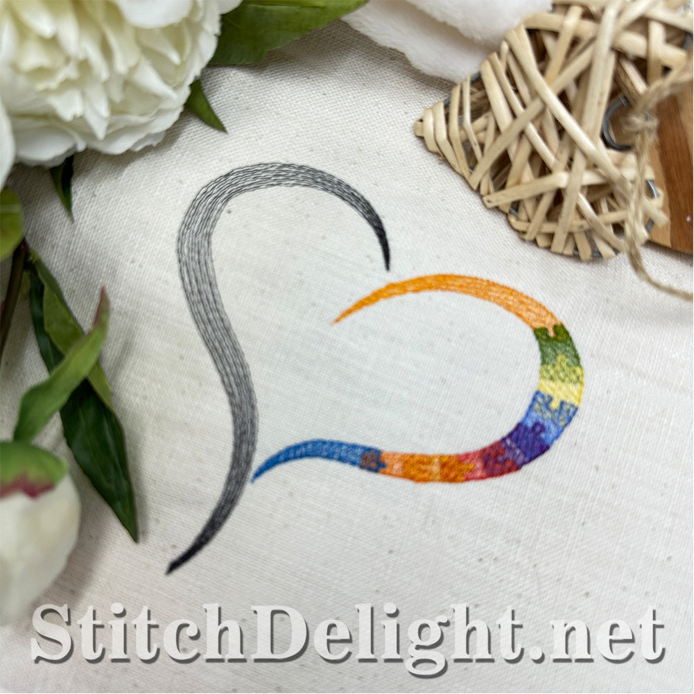 SDS4464 Colorful Heart