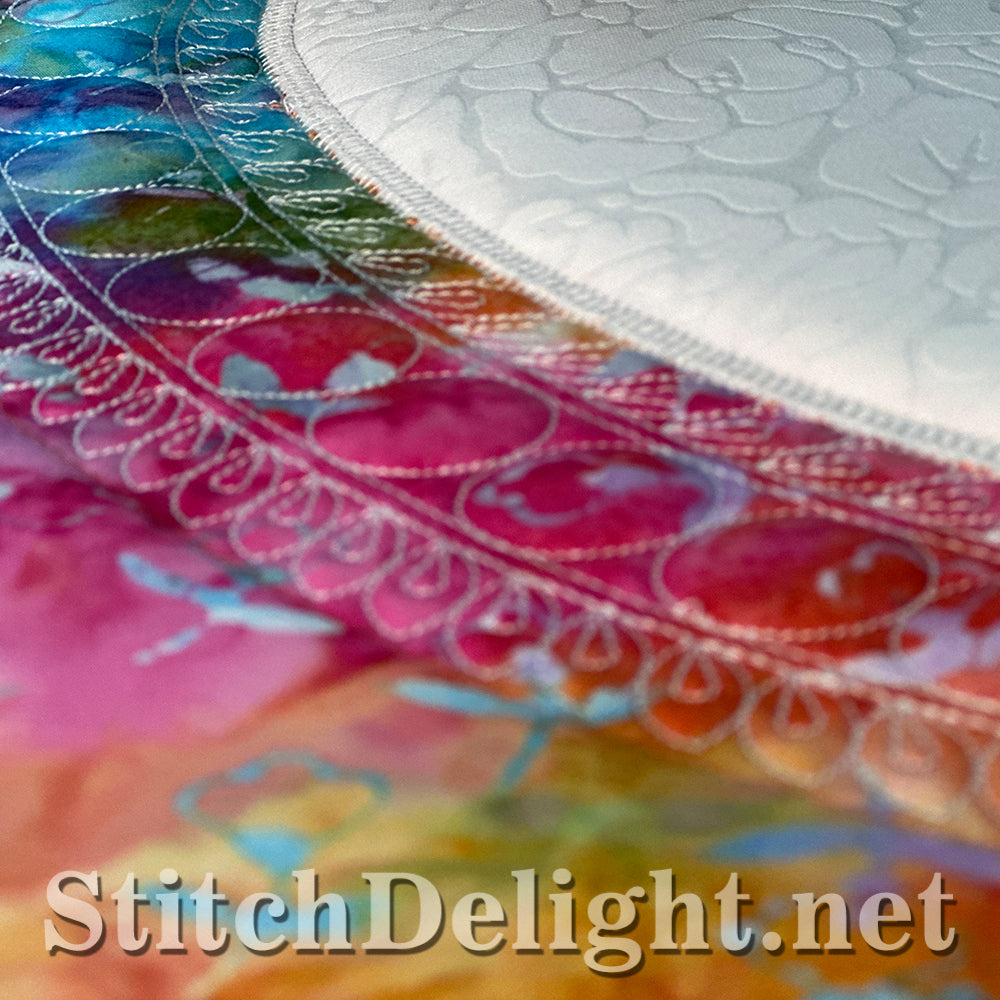 SDS4470 Go Custom Easter Egg Placemat 16x12 Hoop