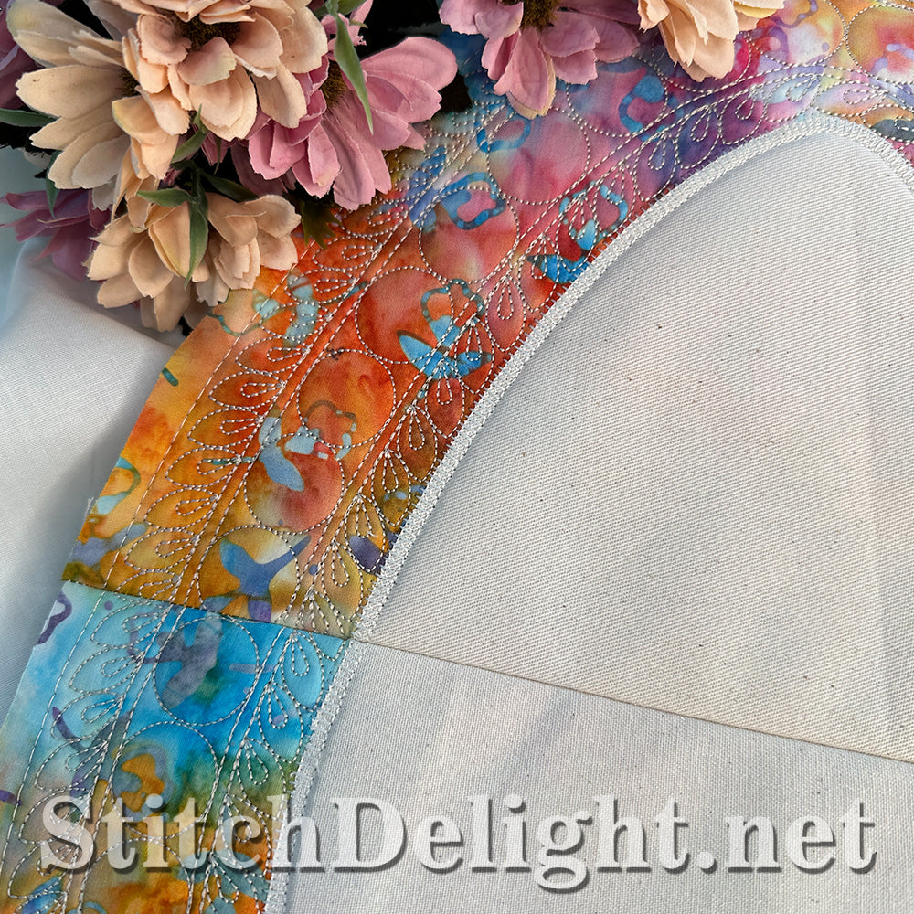 SDS4470 Go Custom Easter Egg Placemat 8x12 Hoop