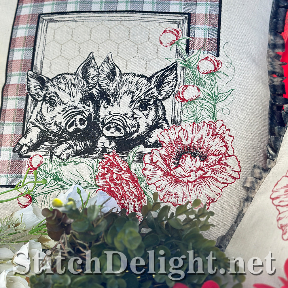 SDS4490 Gingham Farmstyle