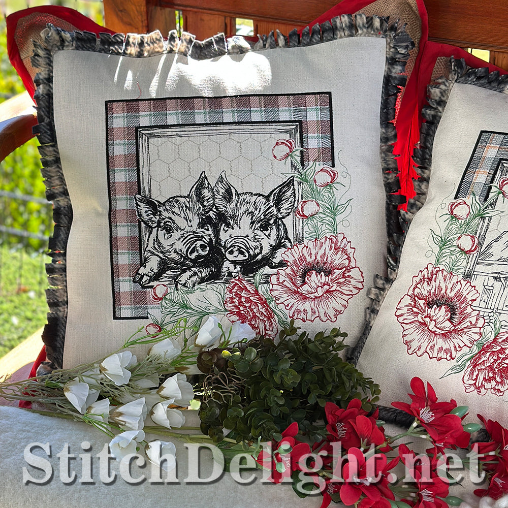 SDS4490 Gingham Farmstyle