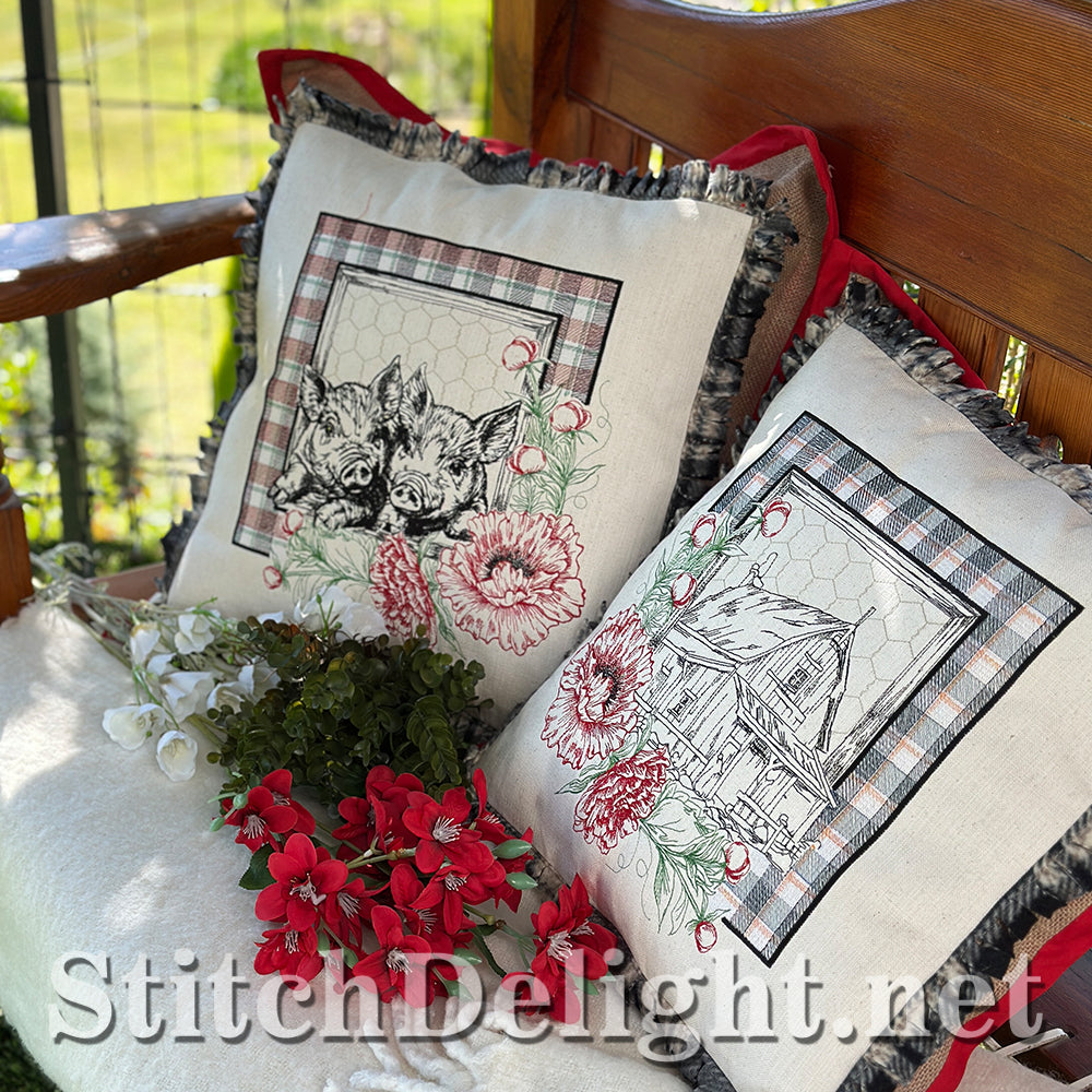 SDS4490 Gingham Farmstyle