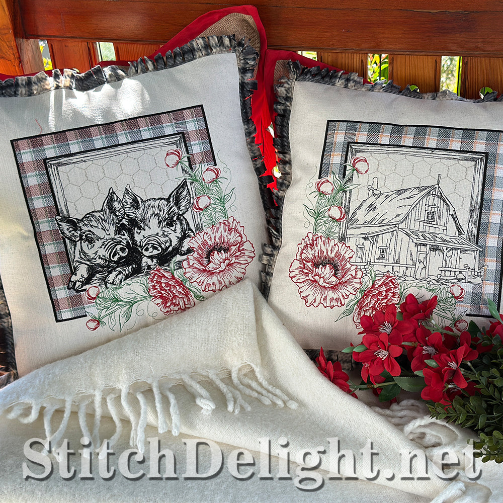 SDS4490 Gingham Farmstyle