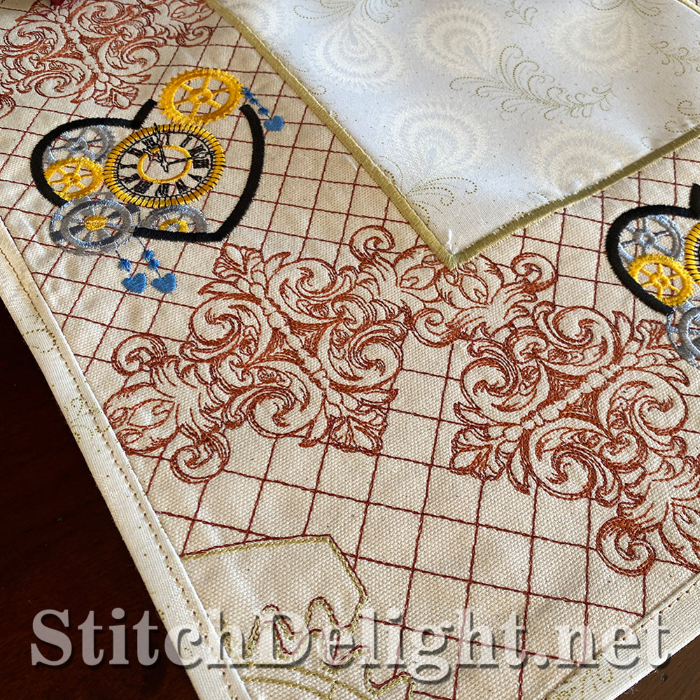 SDS4758 Elegant Steampunk Border