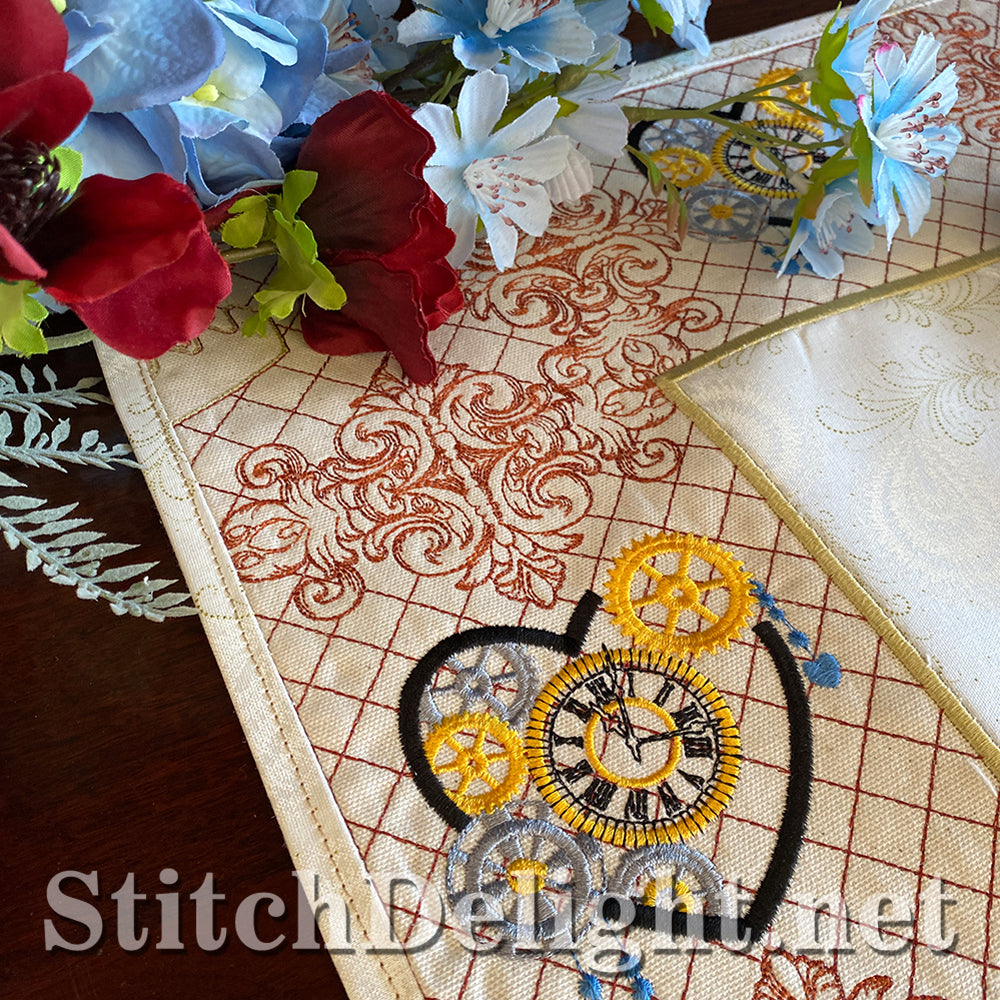 SDS4758 Elegant Steampunk Border