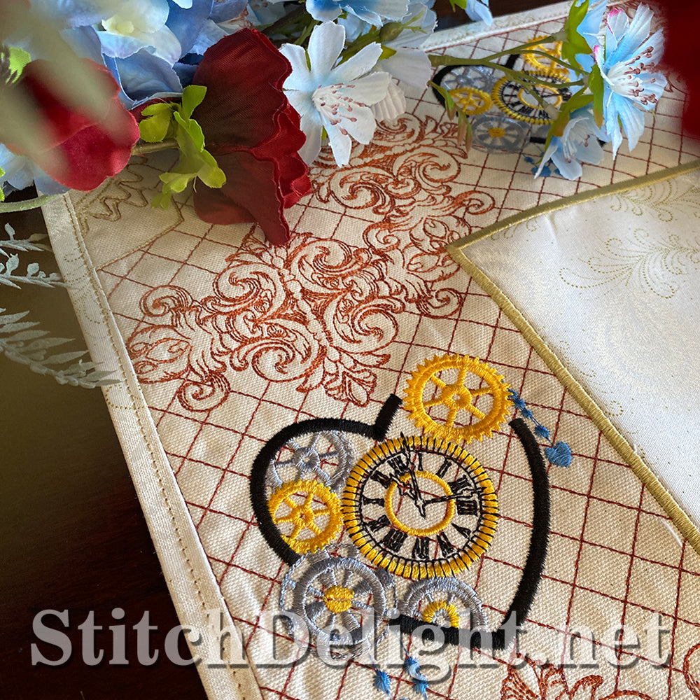 SDS4758 Elegant Steampunk Border
