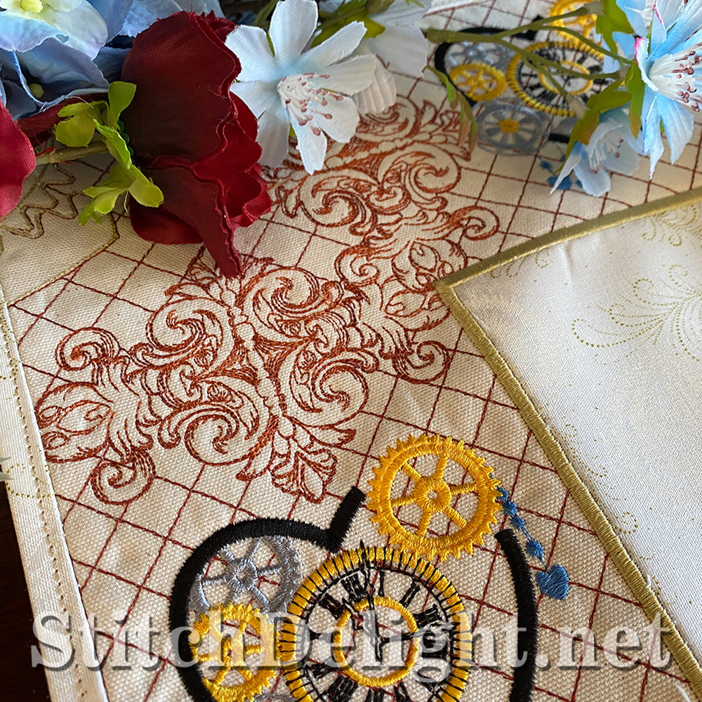 SDS4758 Elegant Steampunk Border