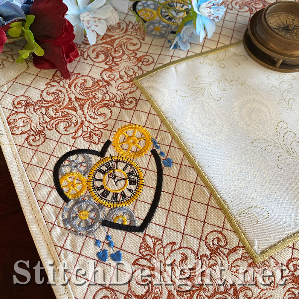 SDS4758 Elegant Steampunk Border