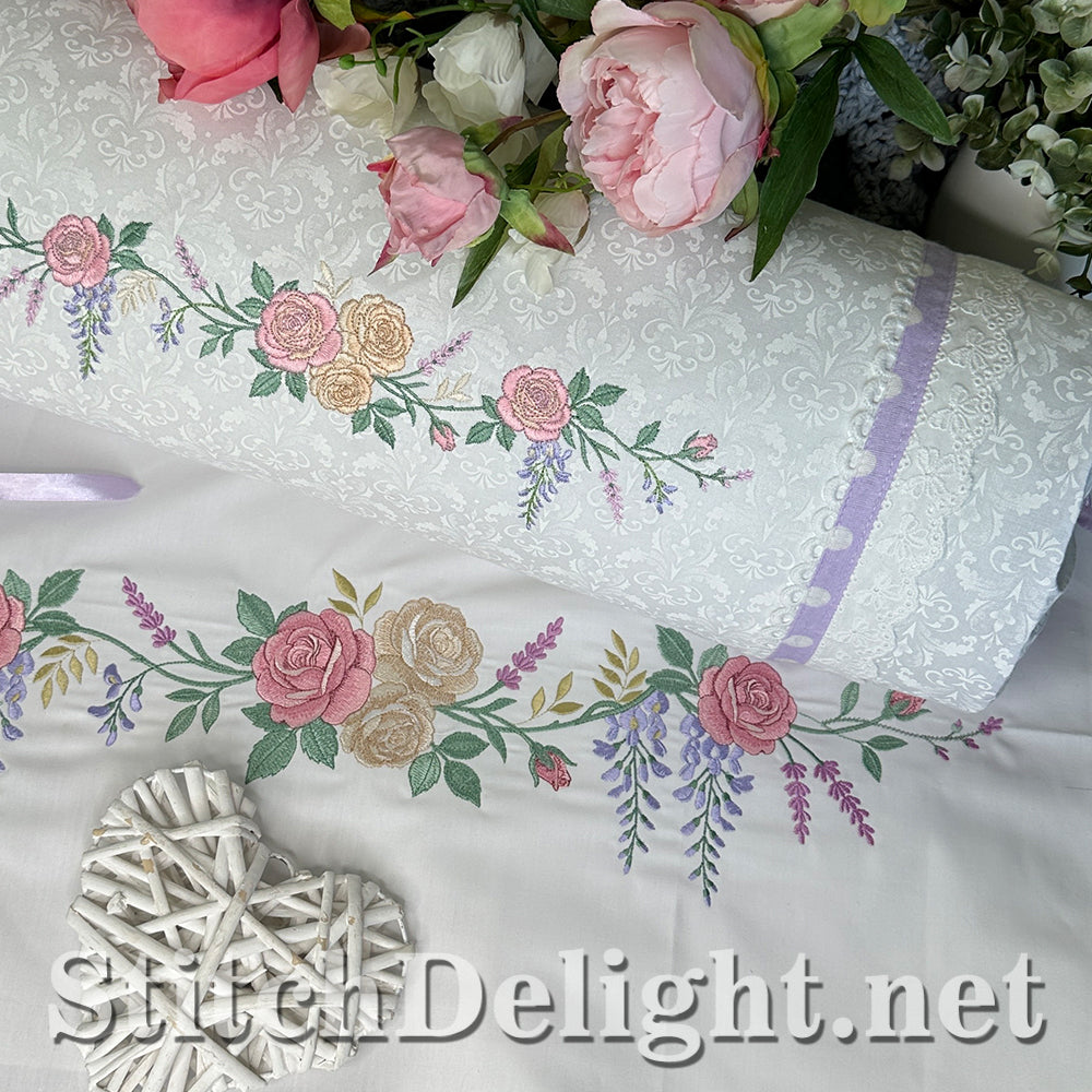 SDS4809 Bridgerton Rose Borders