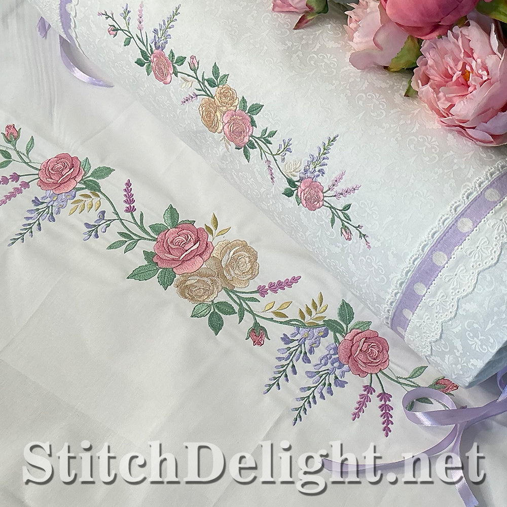 SDS4809 Bridgerton Rose Borders