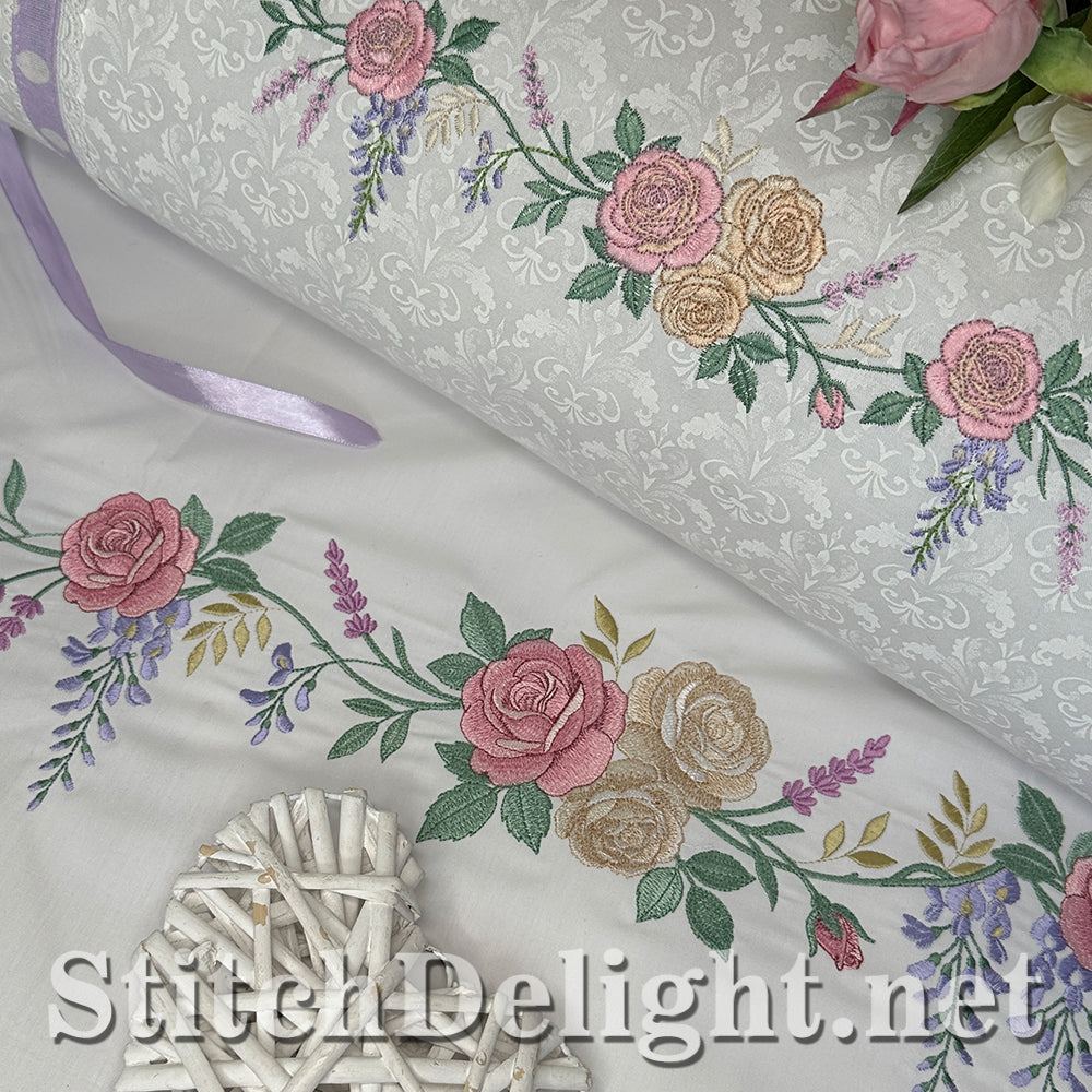 SDS4809 Bridgerton Rose Borders
