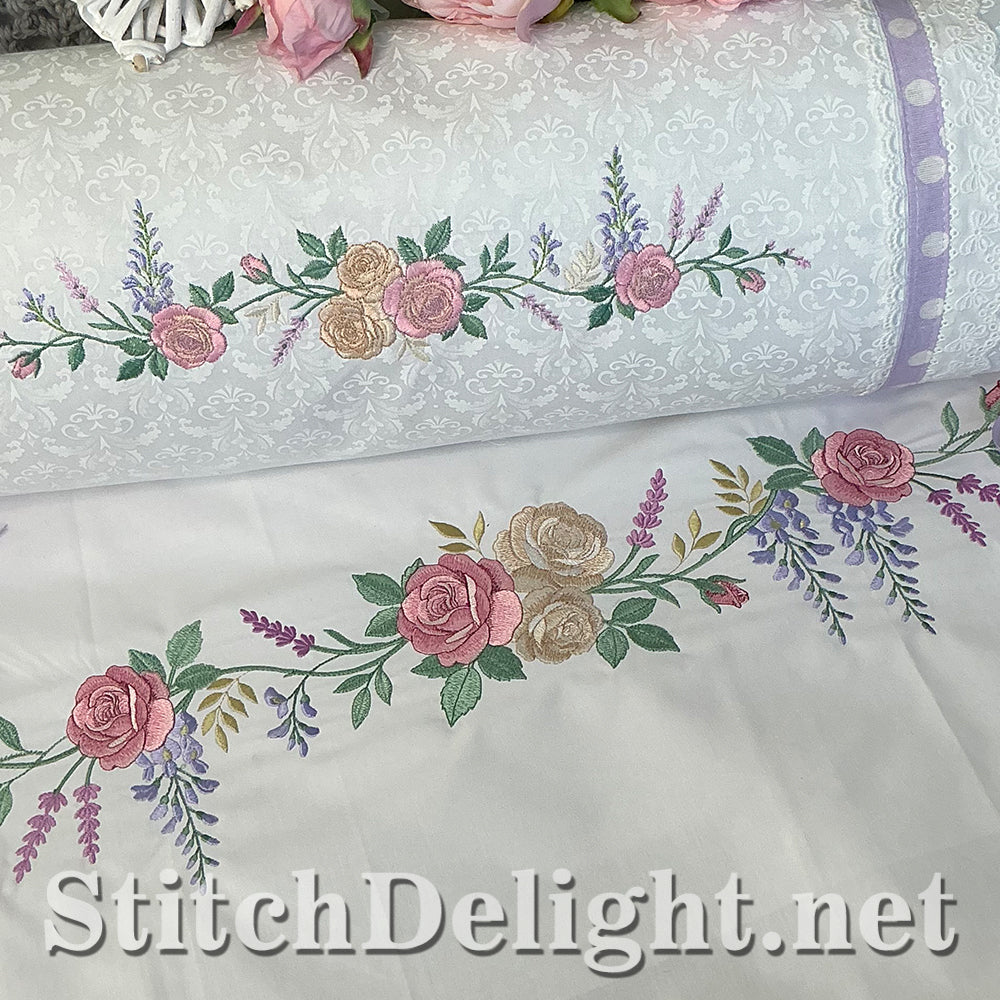 SDS4809 Bridgerton Rose Borders