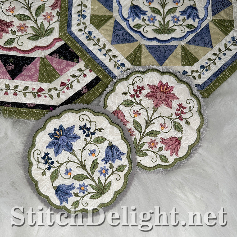 SDS4826 Blue Belle Potholders