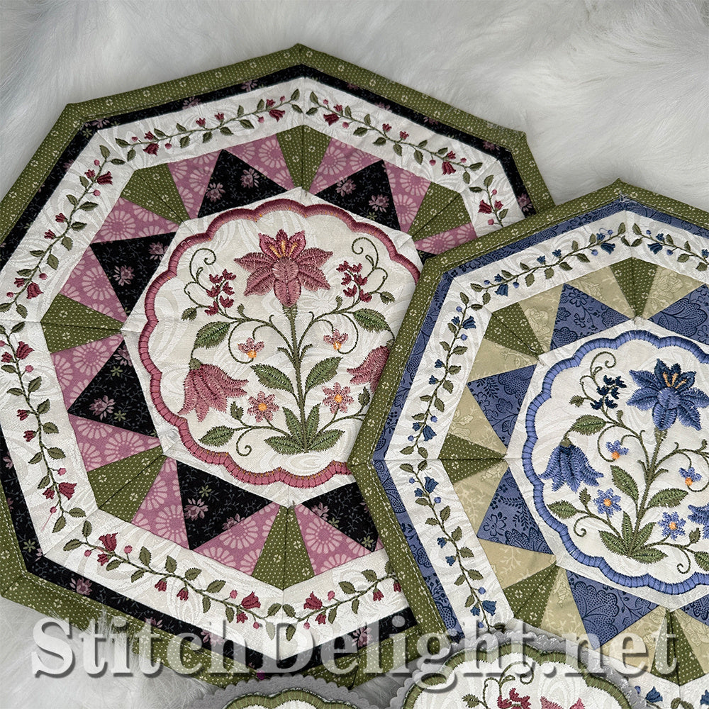 SDS4826 Blue Belle Potholders