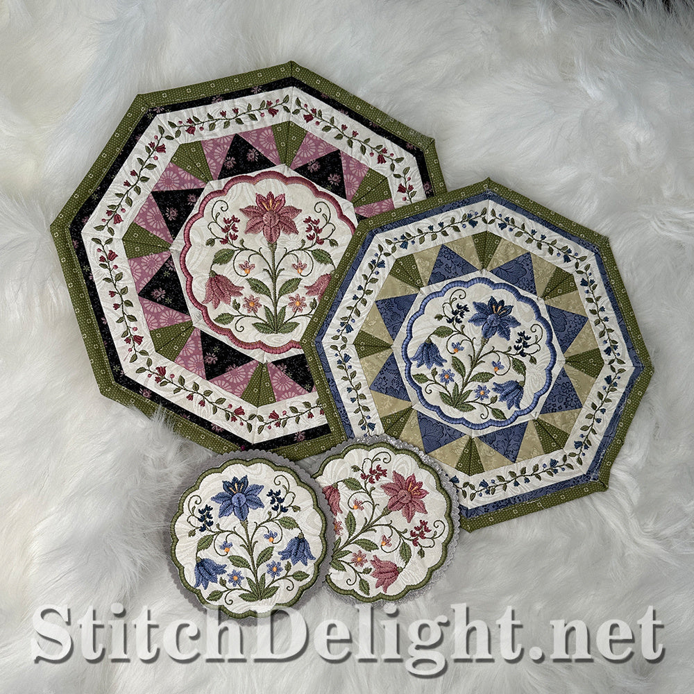 SDS4826 Blue Belle Potholders