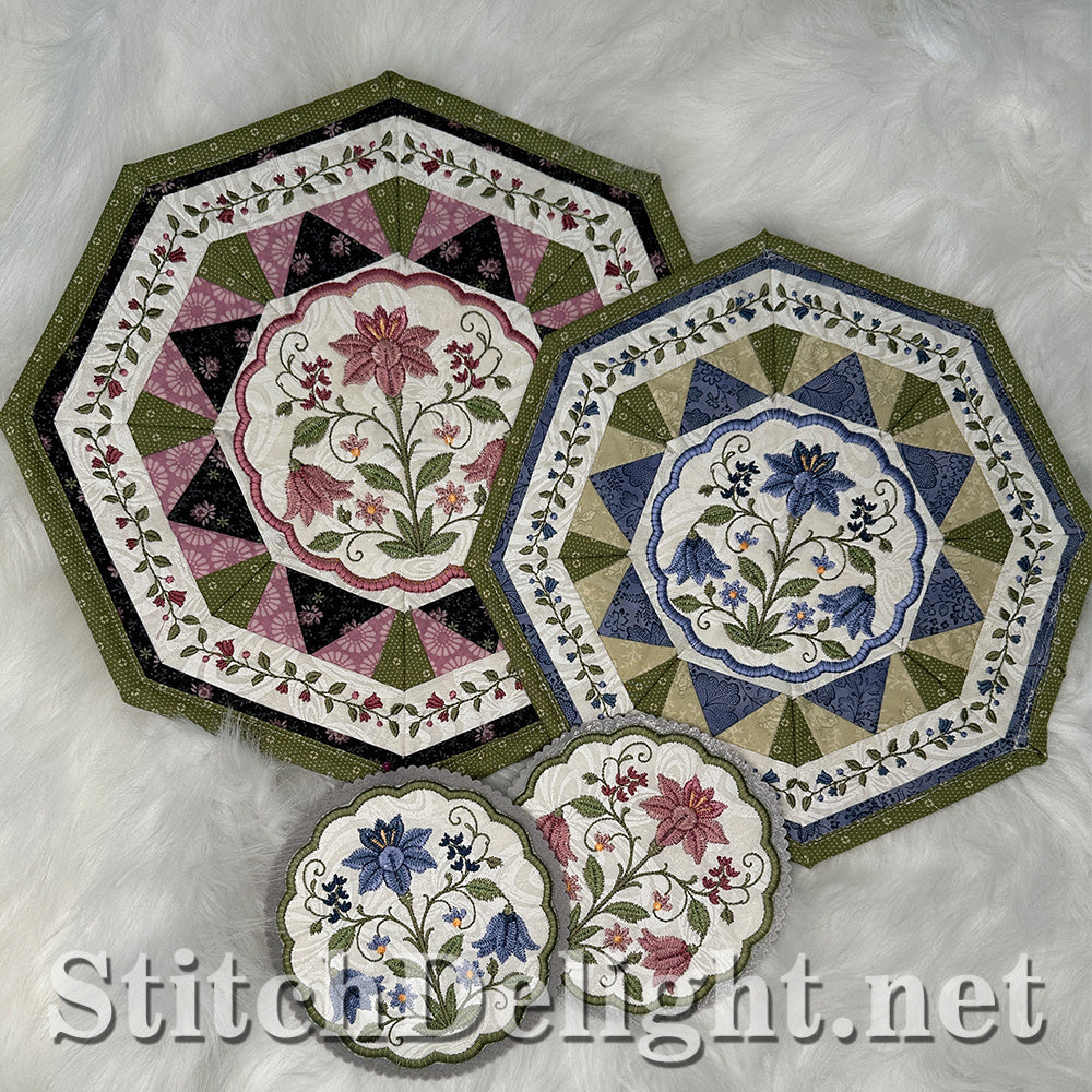 SDS4826 Blue Belle Potholders