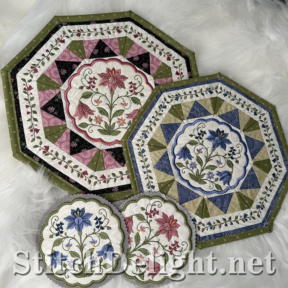 SDS4826 Blue Belle Potholders