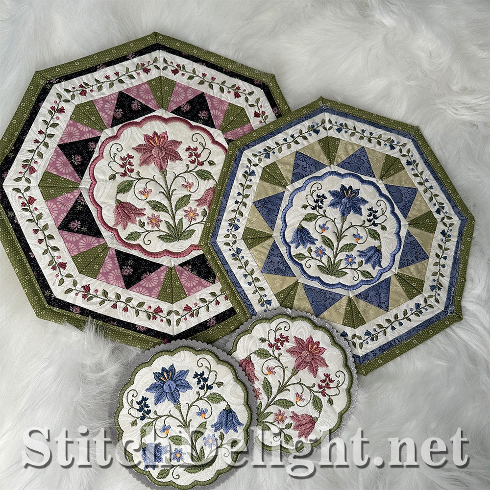 SDS4826 Blue Belle Potholders