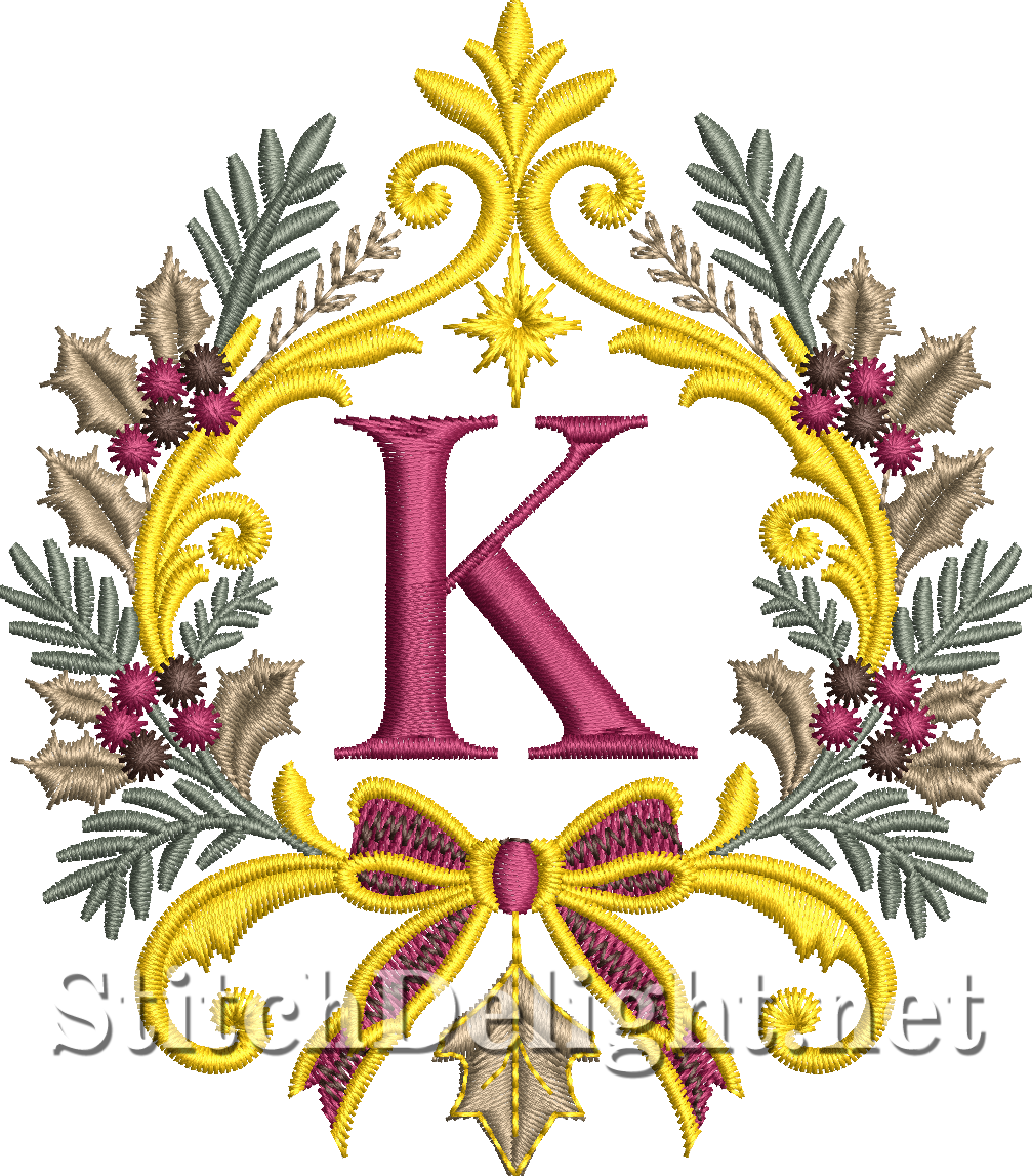 SDS4831 Christmas Monograms