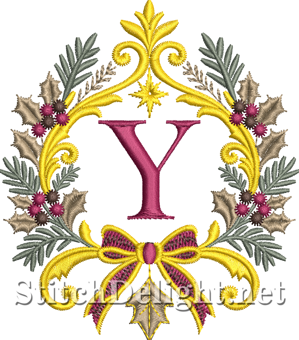 SDS4831 Christmas Monograms