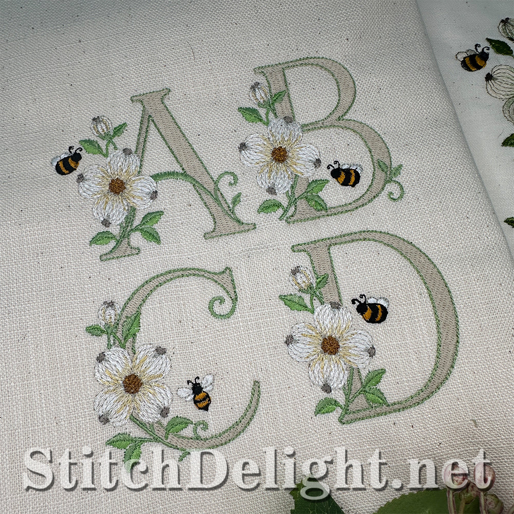SDS4848 Dogwood Flower Font