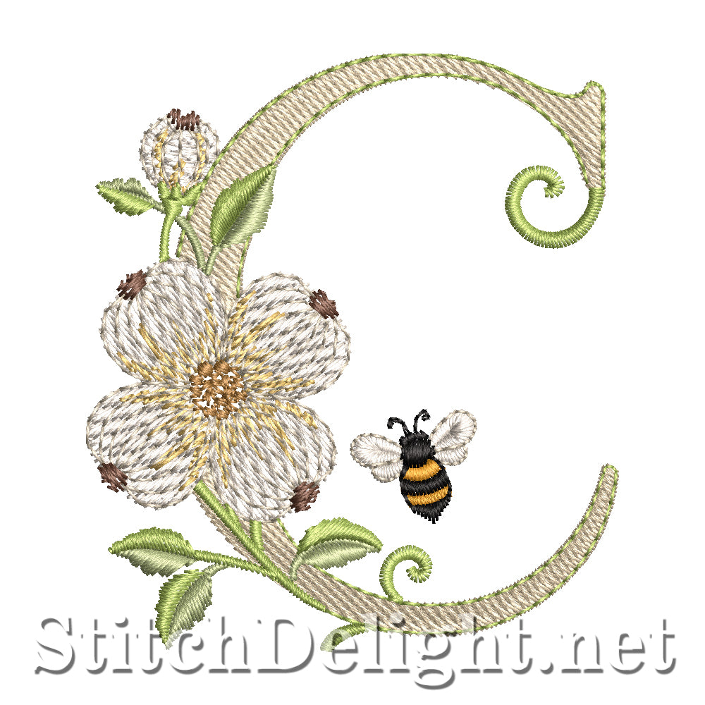 SDS4848 Dogwood Flower Font
