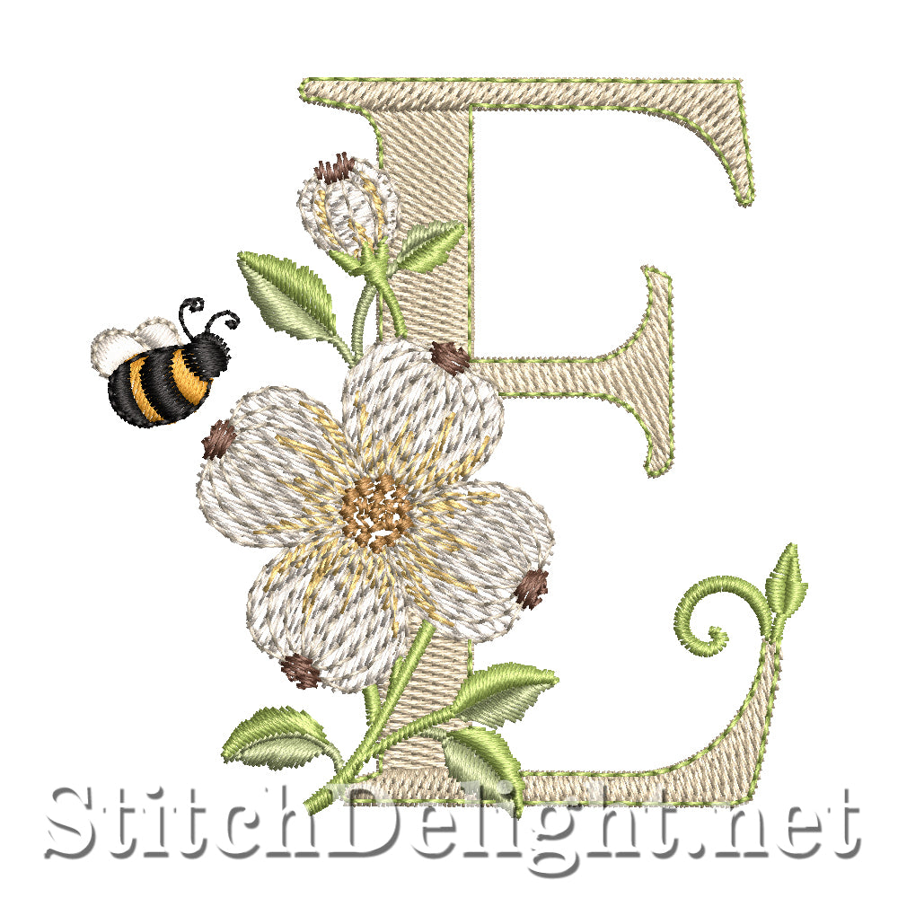 SDS4848 Dogwood Flower Font