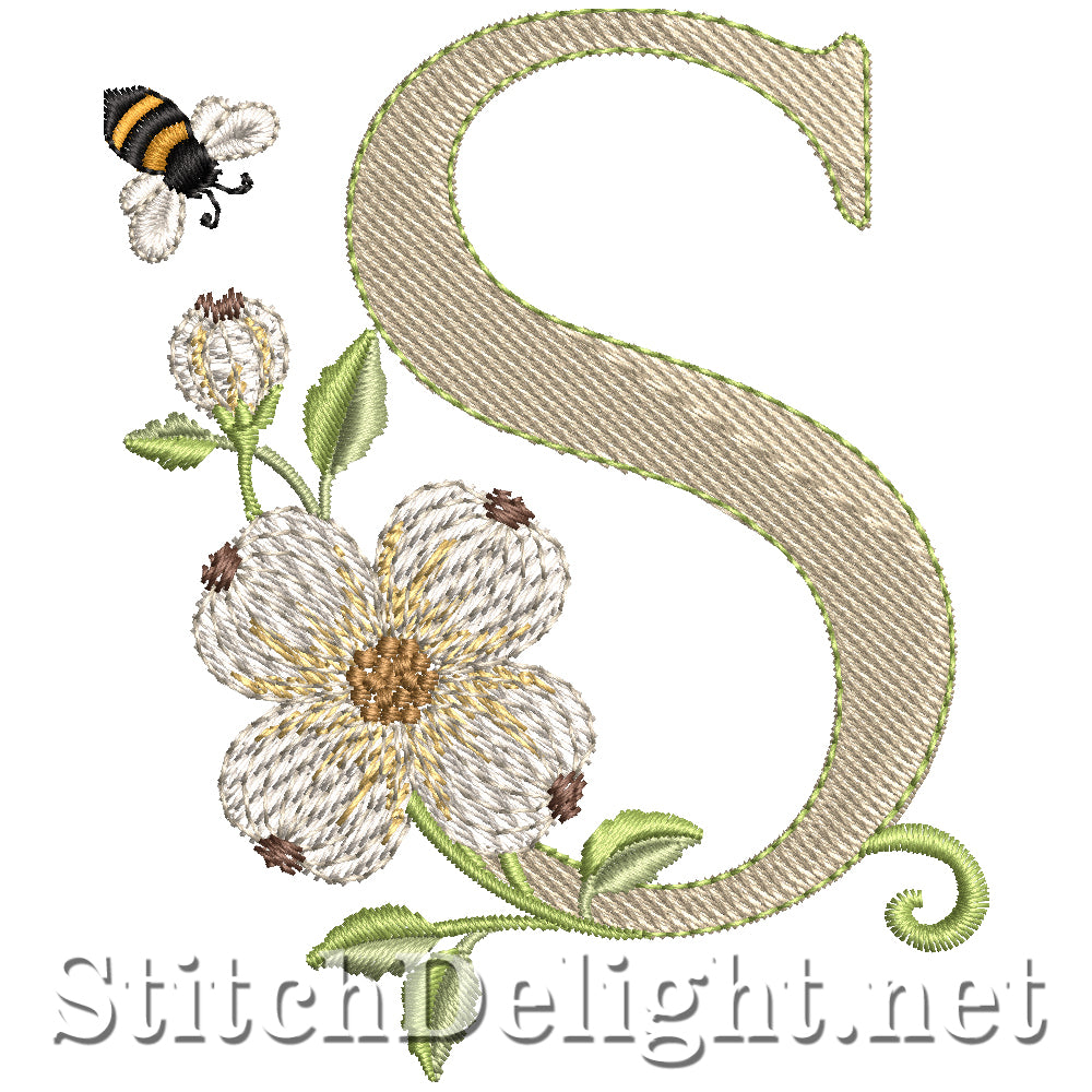 SDS4848 Dogwood Flower Font
