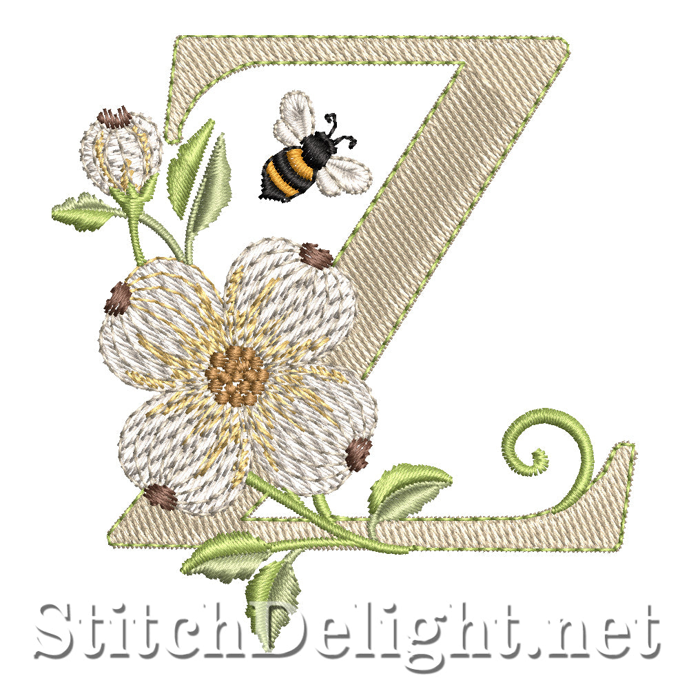 SDS4848 Dogwood Flower Font