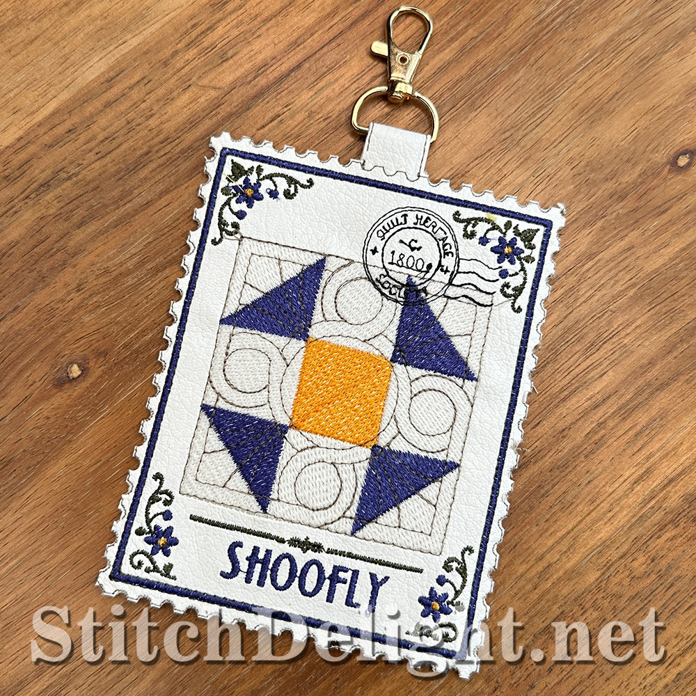 SDS4851 Shoofly Quilt Stamp